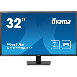 Monitor iiyama ProLite X3270QSU-B1 - 31,5"/2560x1440 (QHD)/100Hz/IPS/3,000 ms/Czarny