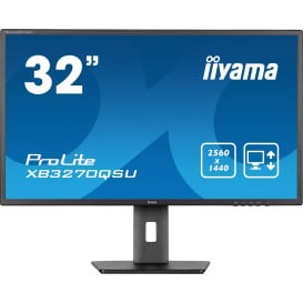 Monitor iiyama ProLite XB3270QSU-B1 - 31,5"/2560x1440 (QHD)/100Hz/IPS/3,000 ms/Czarny