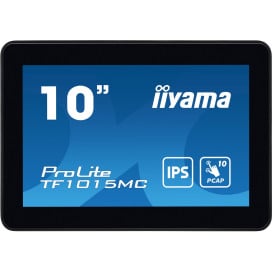 Monitor iiyama ProLite TF1015MC-B3 - 10"/1280x800 (WXGA)/16:10/IPS/29 ms/dotykowy/Czarny