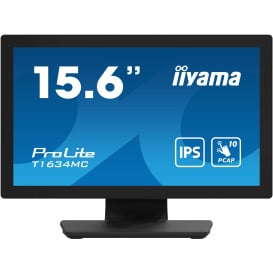 Monitor iiyama ProLite T1634MC-B1S - 15,6"/1920x1080 (Full HD)/60Hz/IPS/25 ms/dotykowy/Czarny