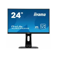 Monitor iiyama XUB2493HS-B1, 23,8", 1920x1080 (FHD), 60Hz, IPS, 4 ms, pivot, Czarny | Sklep ITnes.pl, IT for BUSINESS