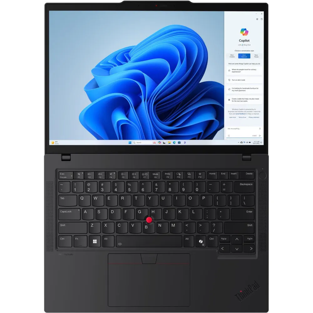 Laptop Lenovo ThinkPad T14 Gen 5 Intel 21MLOI4Y4PB - Core Ultra 7 155U/14" WUXGA IPS/RAM 64GB/SSD 2TB/Windows 11 Pro