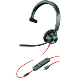 Słuchawka nauszna Poly Blackwire 3315 Microsoft Teams Certified USB-C Headset 76J15AA