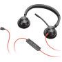 Słuchawki nauszne Poly Blackwire 3320 USB-C Headset 76J18AA