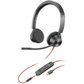 Słuchawki nauszne Poly Blackwire 3325 Microsoft Teams Certified USB-C Headset 76J23AA