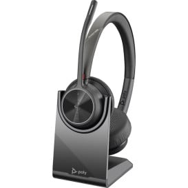 Słuchawki nauszne Poly Voyager 4320-M Microsoft Teams Certified Headset +BT700 dongle +Charging Stand 77Z32AA