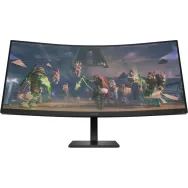 Monitor HP Omen 34c 780K8E9, 34", 3440x1440 (UWQHD), 165Hz, 21:9, zakrzywiony, VA, HDR, 1 ms, Czarny | Sklep ITnes.pl, IT for BU