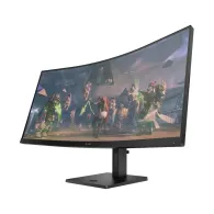 Monitor HP Omen 34c 780K8E9, 34", 3440x1440 (UWQHD), 165Hz, 21:9, zakrzywiony, VA, HDR, 1 ms, Czarny | Sklep ITnes.pl, IT for BU