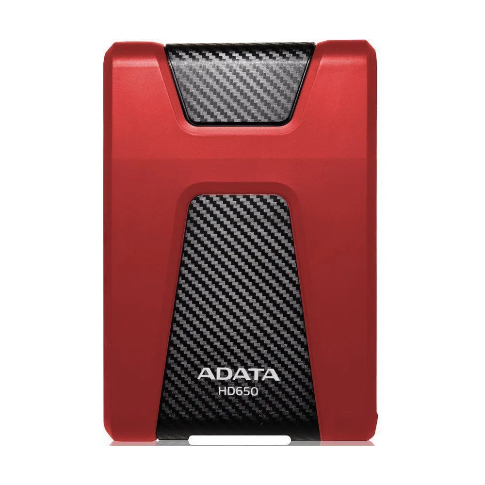 Dysk zewnętrzny HDD 2TB 2,5" ADATA DashDrive Durable HD650 AHD650-2TU31-CRD, 2,5", USB 3.1, AES256 | Sklep ITnes.pl, IT for BUSI