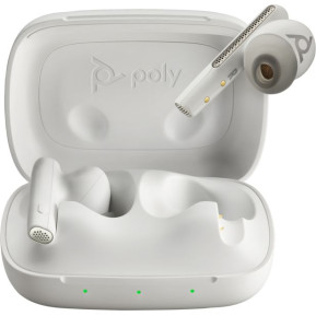 Słuchawki bezprzewodowe Poly Voyager Free 60 UC White Sand Earbuds +BT700 USB-C Adapter +Basic Charge Case 7Y8L4AA