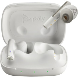 Słuchawki bezprzewodowe Poly Voyager Free 60 UC M White Sand Earbuds +BT700 USB-A Adapter +Basic Charge Case 7Y8L5AA