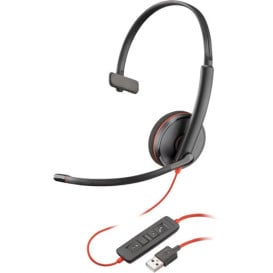 Zestaw słuchawkowy Poly Blackwire 3210 Monaural USB-A Headset 80S01AA