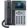 Telefon IP Poly Edge E350 IP Phone and PoE-enabled 82M89AA