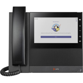 Telefon IP Poly CCX 600 Business Media Phone for Microsoft Teams and PoE-enabled 82Z84AA