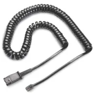 Kabel do słuchawek Platronics/Poly U10P 27190-01 - Czarny | Sklep ITnes.pl - IT for BUSINESS