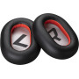 Gąbki do słuchawek Poly Voyager 8200 Black Leatherette Ear Cushions (2 sztuki) 85Q42AA