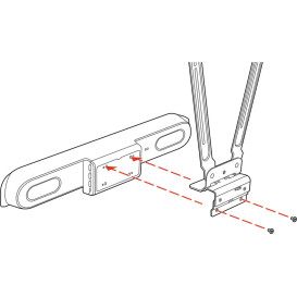 Poly Studio X52 VESA Mount 875L9AA