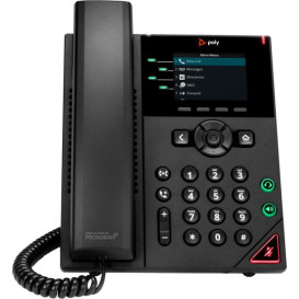 Telefon IP Poly VVX 250 4-Line IP Phone and PoE-enabled 89B62AA