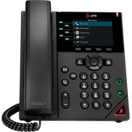 Telefon IP Poly VVX 350 6-Line IP Phone and PoE-enabled 89B68AA