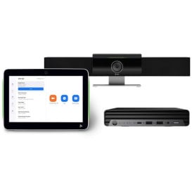Zestaw do wideokonferencji HP Poly Studio Medium Room Bundle for Zoom Rooms: Studio USB Video Bar and HP PC w/TC10 9C961AA