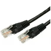 Patchcord TB AKTBXKS6AUP100B - kat.6A, 1m, Czarny