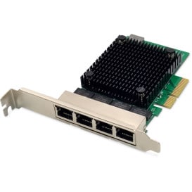 Karta sieciowa LAN Digitus DN-10136 - 4 x 2,5Gbps, RJ45, PCIe x4