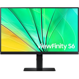 Monitor Samsung ViewFinity S6 S60D LS24D600EAUXEN - 24"/2560x1440 (QHD)/100Hz/IPS/FreeSync/HDR/5 ms/pivot/Czarny