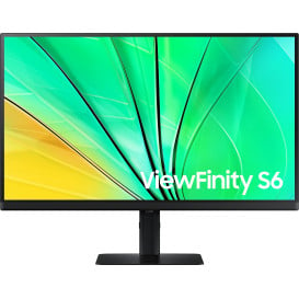 Monitor Samsung ViewFinity S6 S60D LS27D600EAUXEN - 27"/2560x1440 (QHD)/100Hz/IPS/FreeSync/HDR/5 ms/pivot/Czarny