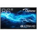 Monitor Optoma Creative Touch 3 3862RK H1F0H05BW101 - 86"/3840x2160 (4K)/6 ms/dotykowy/USB-C/Czarny