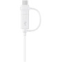 Kabel Samsung USB-A ,  Micro USB i USB-C combo EP-DG930DWEGWW - zdjęcie poglądowe 1