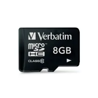 Verbatim 44012 KARTA PAMIĘCI VERBATIM MICRO SDHC 8GB CLASS 10 | Sklep ITnes.pl, IT for BUSINESS
