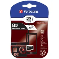 Verbatim 44012 KARTA PAMIĘCI VERBATIM MICRO SDHC 8GB CLASS 10 | Sklep ITnes.pl, IT for BUSINESS