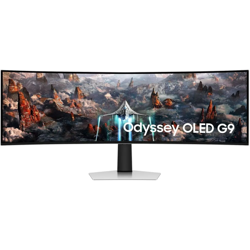 Monitor Samsung Odyssey LS49CG934SUXEN, 49", 5120x1440, 240Hz, 32:9, zakrzywiony, OLED (Organic Light Emitting Diode), FreeSync,