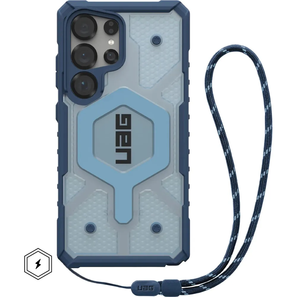 Etui ochronne na smartfon UAG Pathfinder Clear Magnet Bundle do Galaxy S25 Ultra 2144831BV03, Niebieskie | Sklep ITnes.pl, IT fo