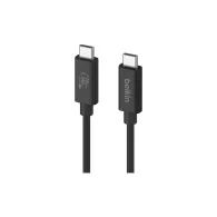 Kabel Belkin USB-C USB4 INZ004BT2MBK, Thunderbolt 4, 240W, 20Gbps, 4K 60Hz, 2m, Czarny | Sklep ITnes.pl, IT for BUSINESS
