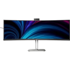 Monitor Philips 49B2U6903CH/00 - 48,8"/5120x1440/100Hz/32:9/zakrzywiony/VA/HDR/4 ms/Srebrno-Szary