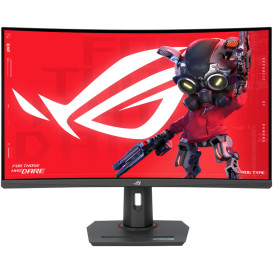 Monitor ASUS ROG Strix XG32WCS - 31,5"/2560x1440 (QHD)/180Hz/zakrzywiony/Fast VA/FreeSync/HDR/1 ms/USB-C/Czarny