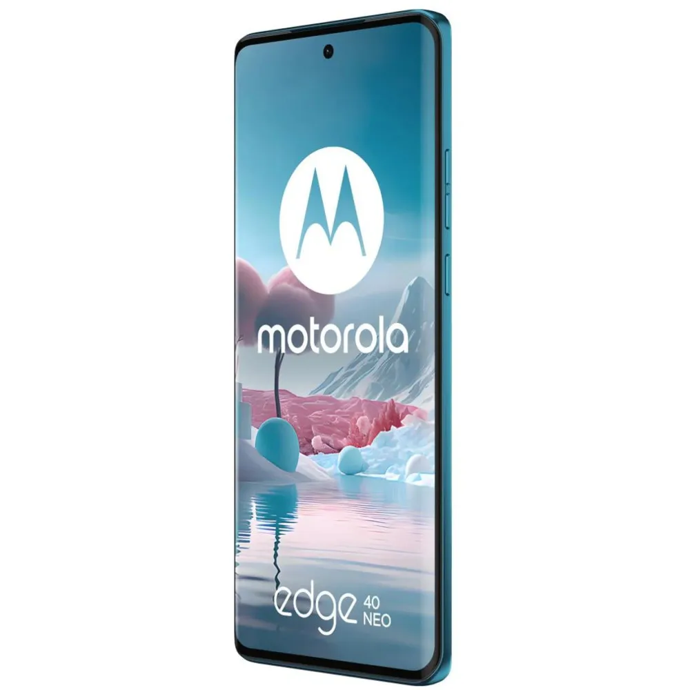 Zdjęcie produktu Smartfon Motorola Edge 40 Neo PAYH0038PL - Dimensity 7030/6,55" 2400x1080/256GB/RAM 12GB/5G/Niebieski/50+32Mpix/Android/2CI