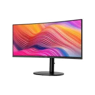 Monitor MSI MODERN MD342CQP, 34", 3440x1440 (UWQHD), 21:9, zakrzywiony, VA, 4 ms, USB-C, Czarny | Sklep ITnes.pl, IT for BUSINES