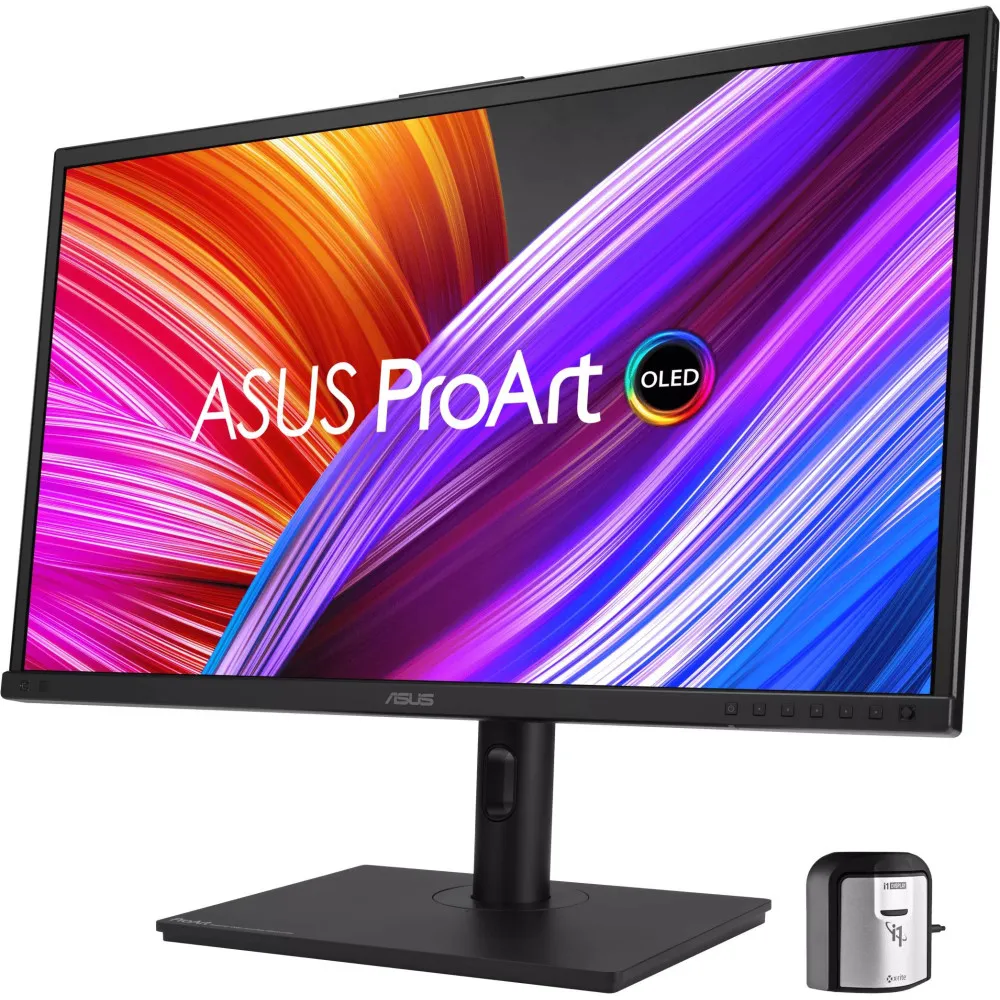 Monitor ASUS ProArt OLED PA27DCE-K - 26,9"/3840x2160 (4K)/60Hz/OLED/HDR/0,1 ms/pivot/USB-C/Czarny - zdjęcie