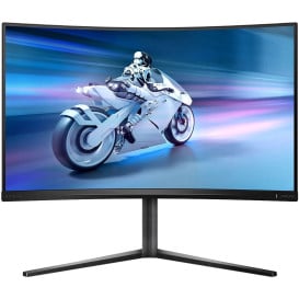 Monitor Philips Evnia 32M2C5500W/00 - 31,5"/2560x1440 (QHD)/144Hz/zakrzywiony/VA/FreeSync/0,5 ms/Szary