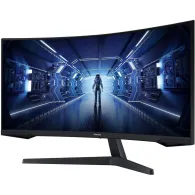 Monitor Samsung Odyssey G5 LC34G55TWWPXEN, 34", 3440x1440 (UWQHD), 165Hz, 21:9, zakrzywiony, VA, FreeSync, HDR, 1 ms, Czarny | S Monitor Samsung Odyssey G5 LC34G55TWWPXEN, 34", 3440x1440 (UWQHD), 165Hz, 21:9, zakrzywiony, VA, FreeSync, HDR, 1 ms, Czarny | S