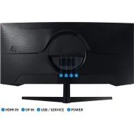 Monitor Samsung Odyssey G5 LC34G55TWWPXEN, 34", 3440x1440 (UWQHD), 165Hz, 21:9, zakrzywiony, VA, FreeSync, HDR, 1 ms, Czarny | S Monitor Samsung Odyssey G5 LC34G55TWWPXEN, 34", 3440x1440 (UWQHD), 165Hz, 21:9, zakrzywiony, VA, FreeSync, HDR, 1 ms, Czarny | S