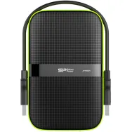 Dysk zewnętrzny HDD 5TB Silicon Power Armor A60 SP050TBPHDA60S3K, Czarny, Zielony | Sklep ITnes.pl, IT for BUSINESS