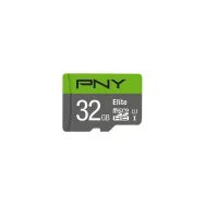 Karta pamięci PNY MicroSDXC Elite 32GB P-SDU32GU185GW-GE - Szara, Zielona | Sklep ITnes.pl - IT for BUSINESS