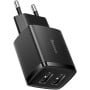 Ładowarka sieciowa Baseus Compact Charger 2U 10,5W CCXJ010201 - 2x USB, 2A, Czarna