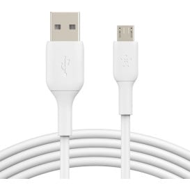 Kabel Belkin USB-A / Micro-USB CAB005BT1MWH - 1 m, Biały