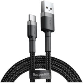 Kabel Baseus USB-A / USB-C CATKLF-AG1 - USB 2.0, 3A, 50cm, Czarny