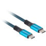 Kabel Lanberg USB-C USB4 CA-CMCM-45CU-0005-BK - zdjęcie poglądowe 2