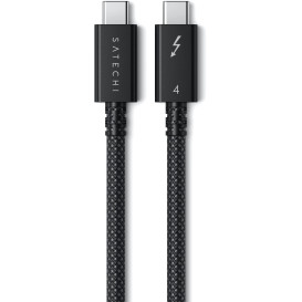 Kabel Satechi Thunderbolt 4 Pro ST-YTB100K - USB4, 1m, 40Gbps, 240W, 8K 60Hz, Czarny